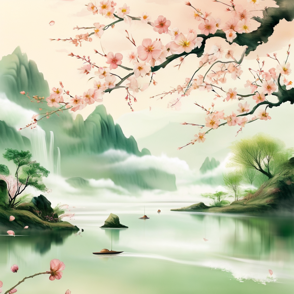 春风拂面，绿意盎然的纪念花园