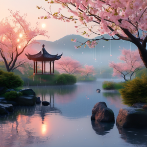 雨水时节忆故人：一滴春雨，一段温暖回忆