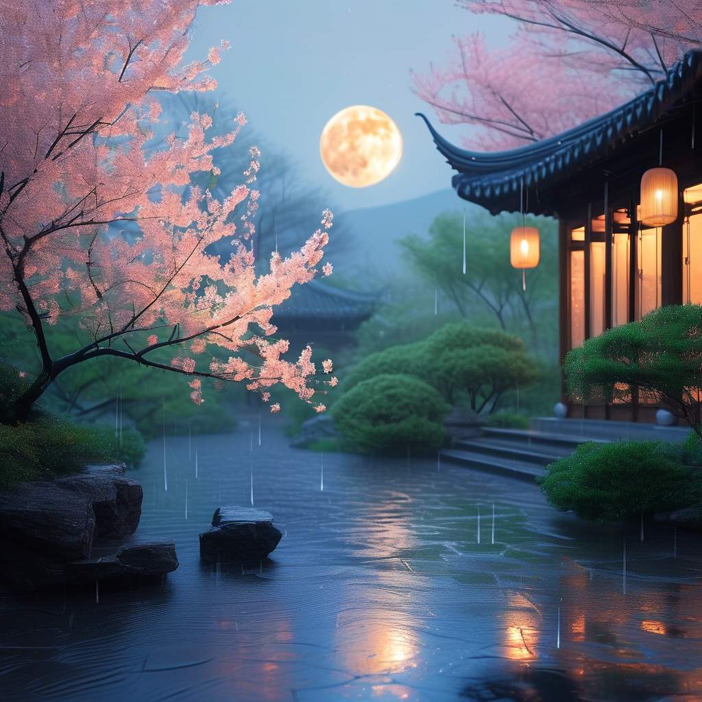 惊蛰时节，春回大地，嫩芽破土而出的景象